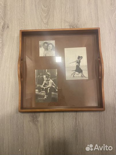 Поднос сервировочный с фото любимых