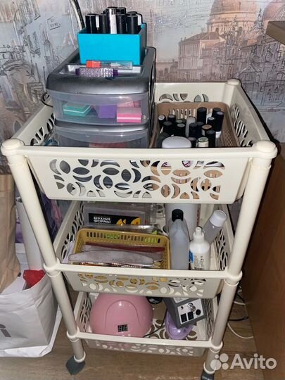 Набор для маникюра с фрезами и наращивания