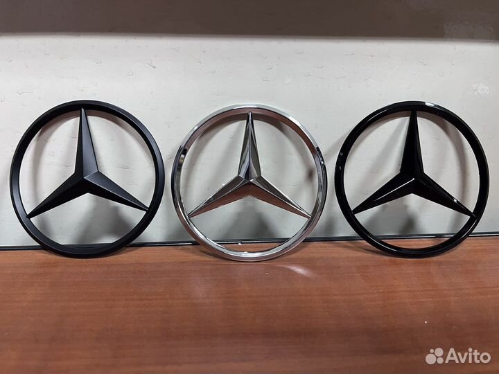 Новая эмблема на багажник Mercedes W204