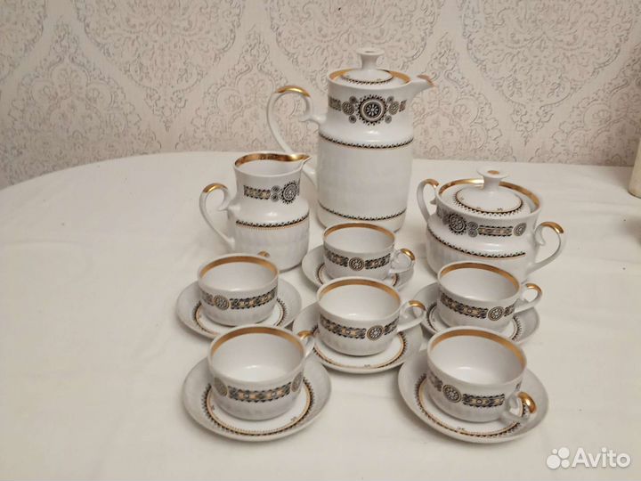 Кофейные сервизы ссср.Тернополь.Краснодар,Чайка