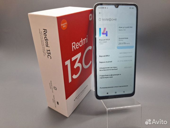 Xiaomi Redmi 13C, 4/128 ГБ