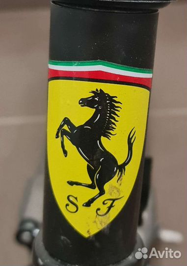 Самокат взрослый ferrari