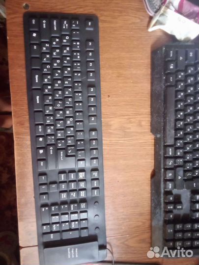 Гибкая, резиновая клавиатура