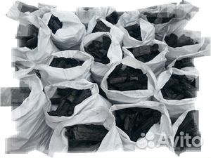Уголь древесный в мешках