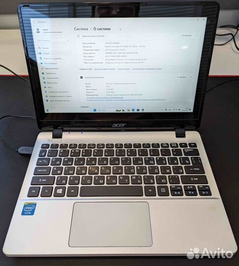 Ноутбук acer Aspire V3-111P