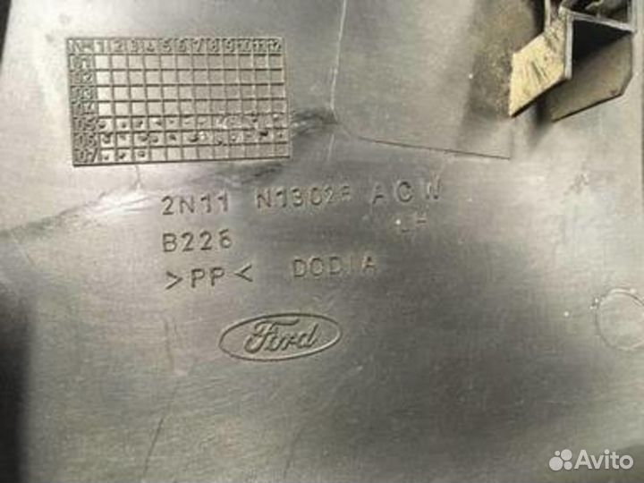 Обшивка багажника Fusion 2002-2012