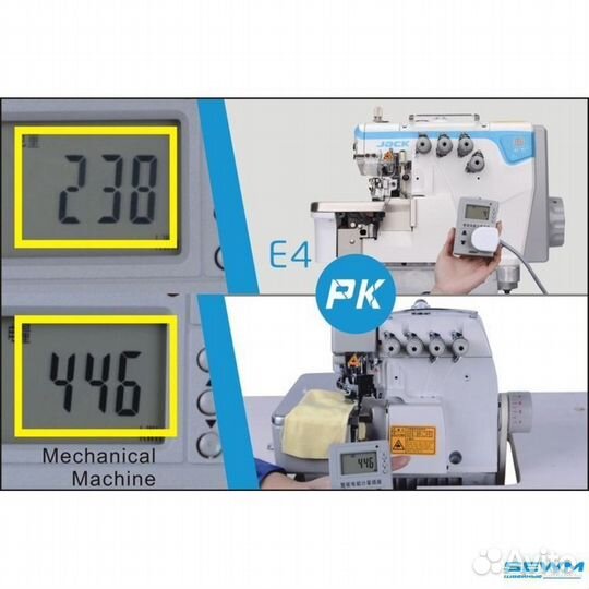 Оверлок Jack E4S-5 (5ти ниточный)