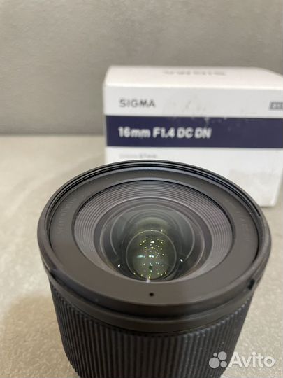 Sigma 16mm f 1 4 sony e