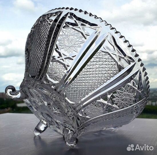 Салатник. Хрусталь. Югославия