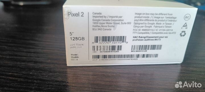 Google Pixel 2, 4/128 ГБ