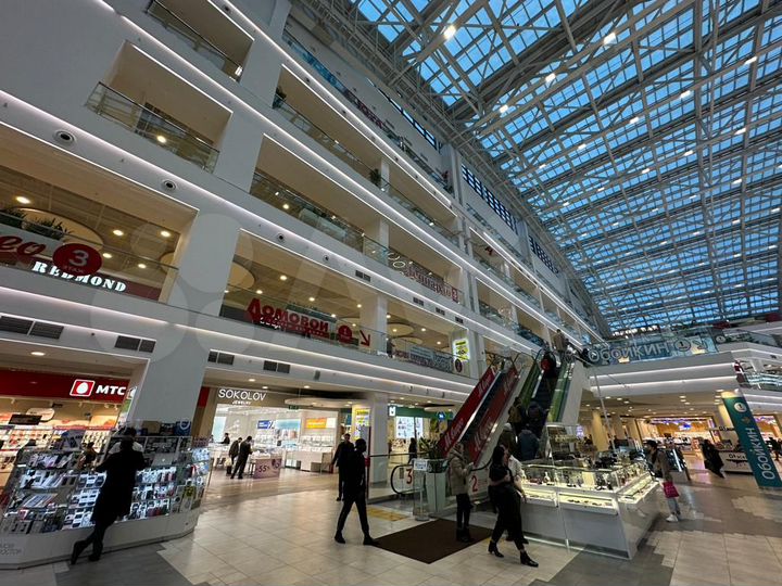 Площадка под остров в торговом центре, до 10 м²