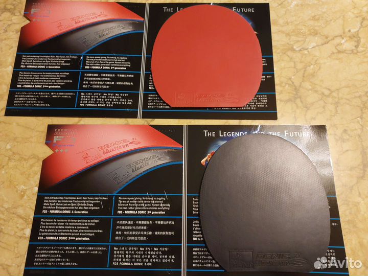 Накладки donic bluestorm z1