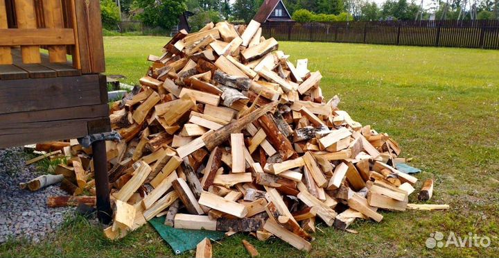 Дрова колотые привезем