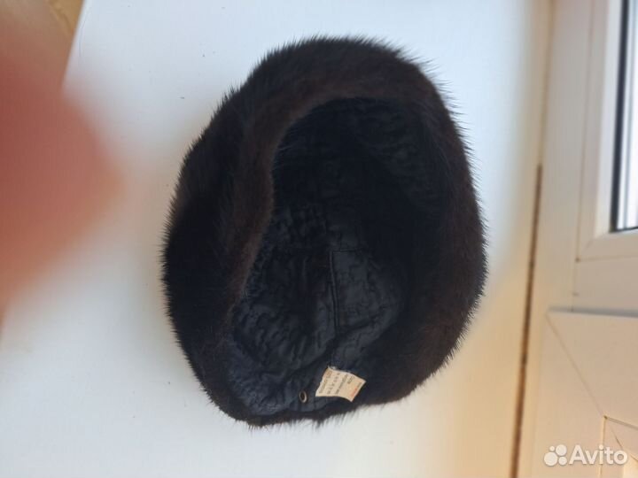 Шапка норковая женская бу