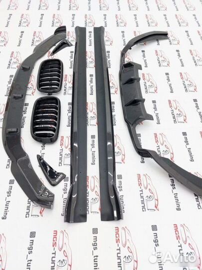 Полный комплект Hamann на BMW X5M F85 карбон