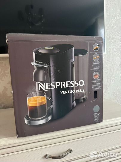 Капсульная кофемашина nespresso vertuo plus