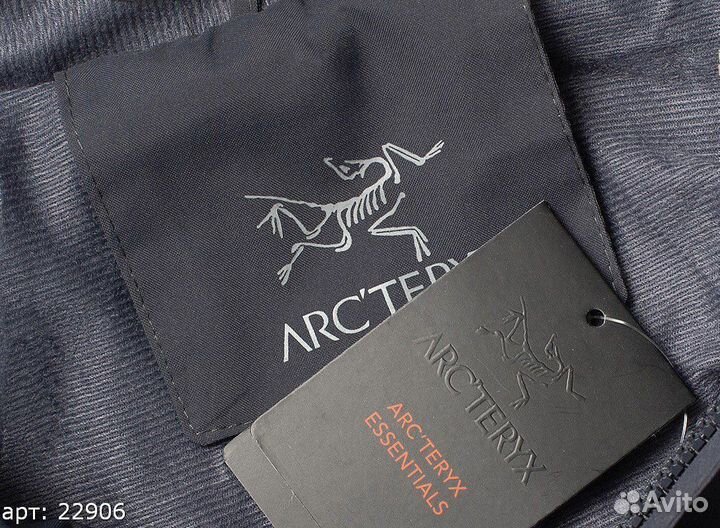 Ветровка Arcteryx black YY Серая