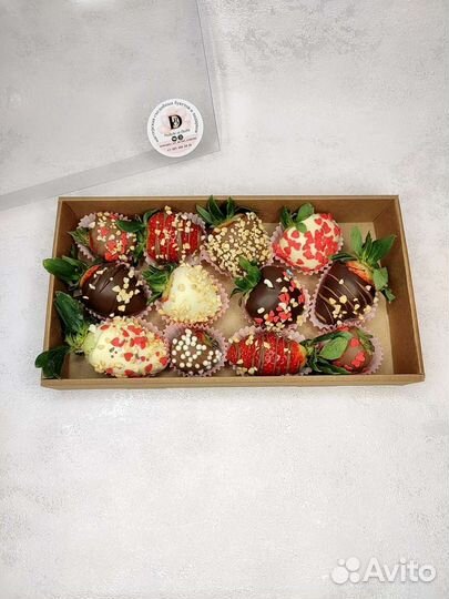 Клубника в бельгийском шоколаде