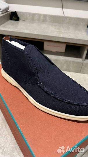 Лоферы Loro Piana Open Walk Шерсть