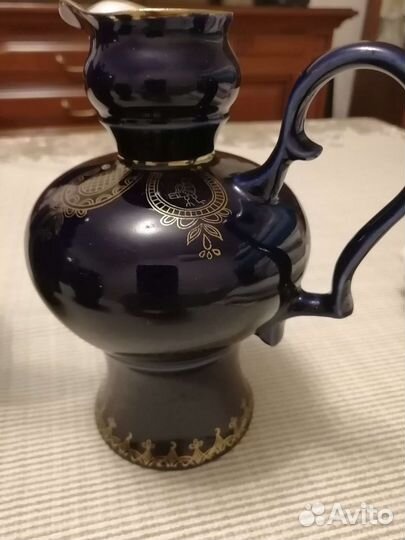 Графин, кувшин, ваза, молочник Кобальт