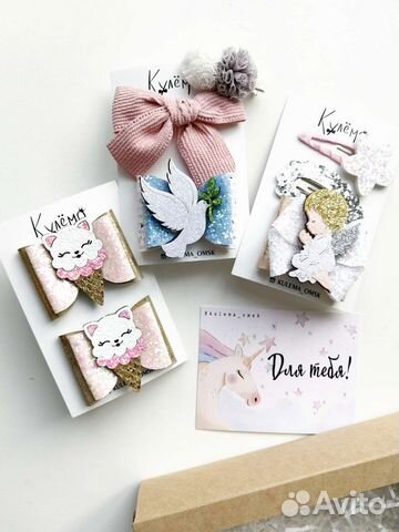 Набор резиночек и заколок для волос