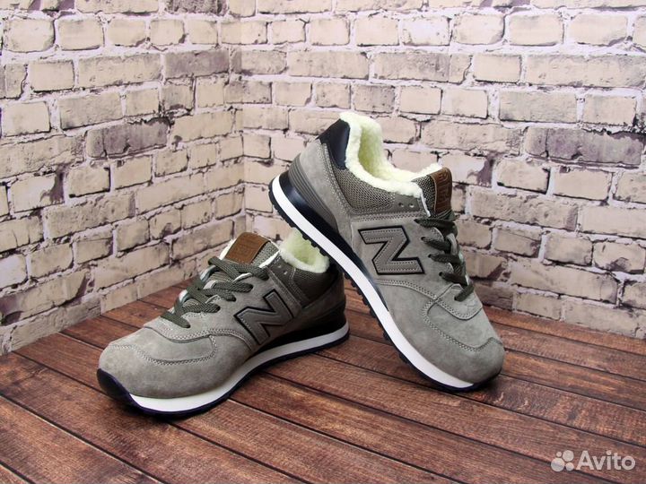 Кроссовки New balance 574 зимние