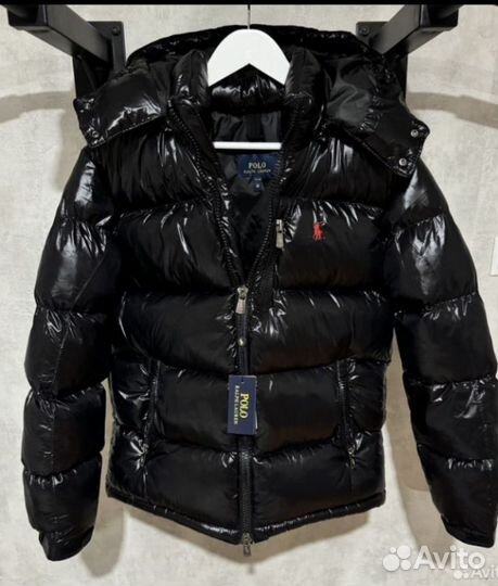 Пуховик polo Ralph Lauren glossen down jacket