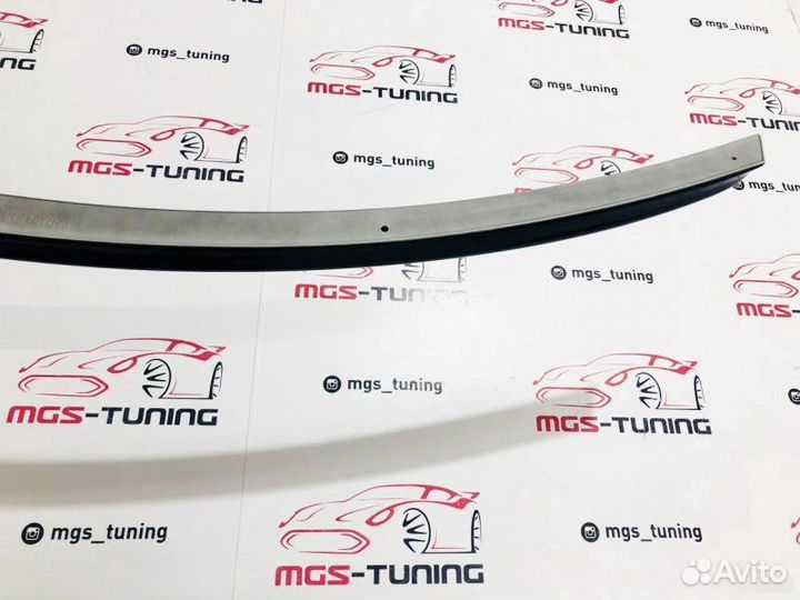 Cпойлер на Mercedes CLS w219 Черный (Тайвань)