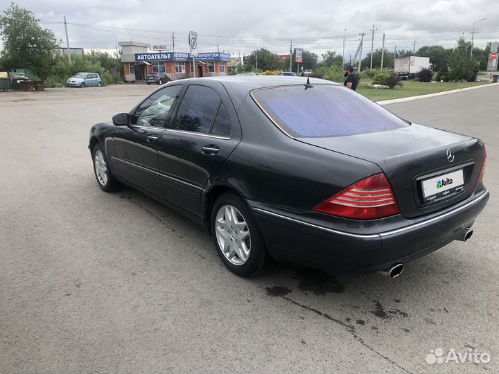 Mercedes-Benz S-класс 5.0 AT, 2000, 352 000 км