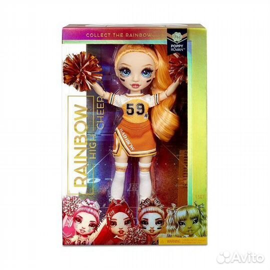 Игрушка Rainbow High Кукла Cheer Doll- Poppy Rowan