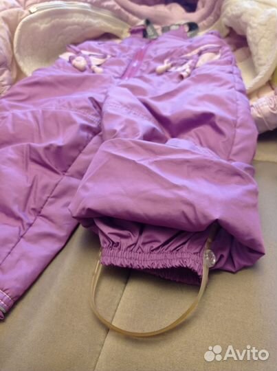 Костюм зимний для девочки 74 р-р