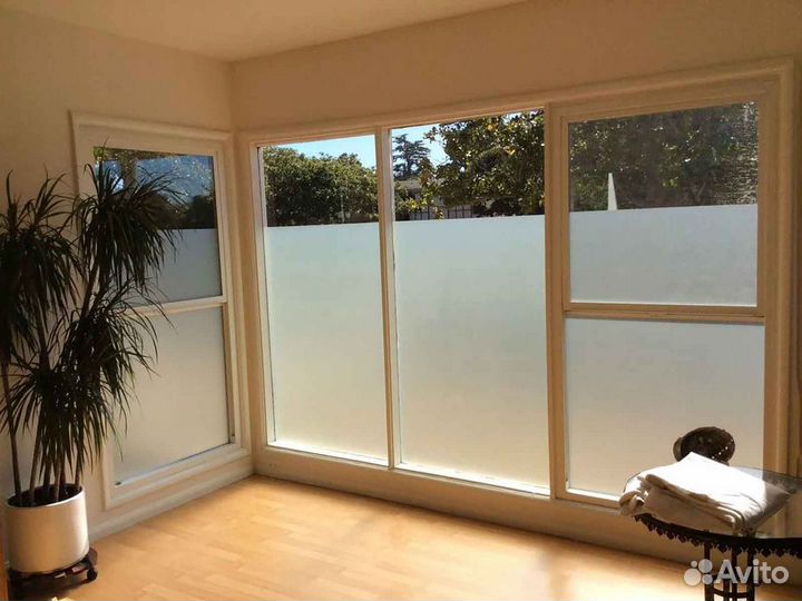 Ремонт окон, стеклопакет триплекс RAL1204