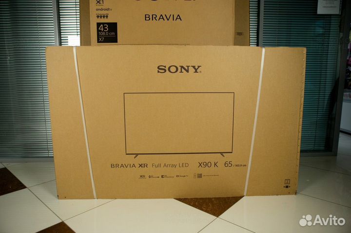 LED-телевизор смартtv Sony 65” 4к новый 100 orig