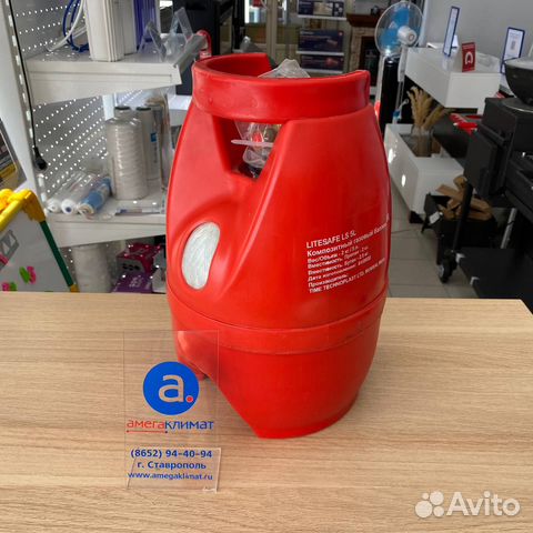 Легкий композитный газовый баллон, LiteSafe, 5 л