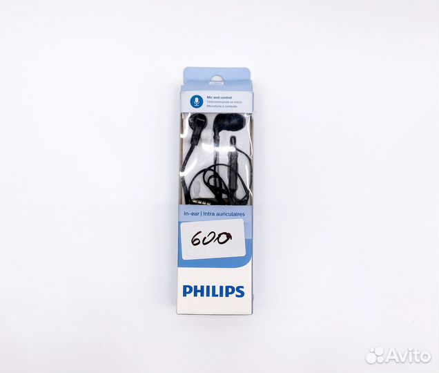 Проводные наушники Philips tae1105bk