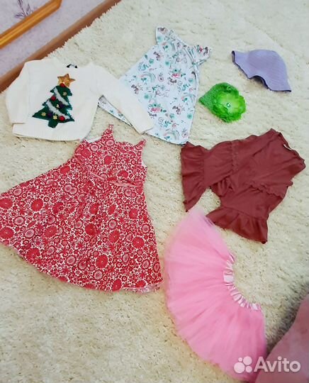 Пакеты фирменной одежды для девочки 86-92, 92-98см
