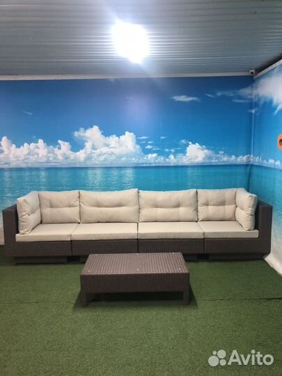 Комплект мебели из искусственного ротанга Lele - Ф