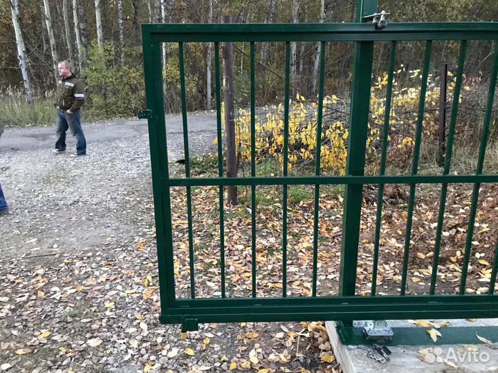 Откатные ворота производство комплектов