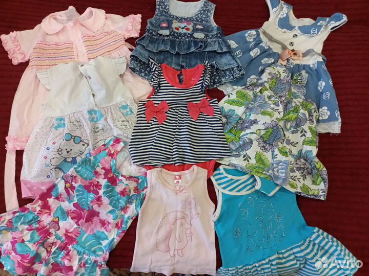 Вещи пакетом на девочку от года до 2.5