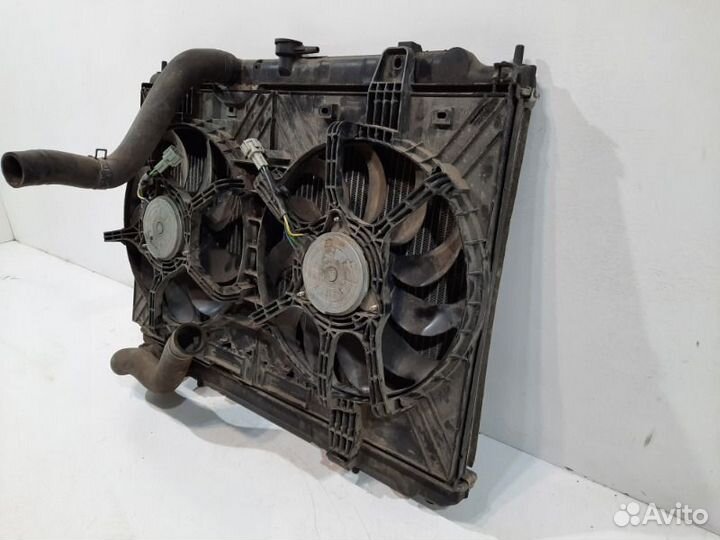 Диффузор с вентилятором передний Nissan X-Trail