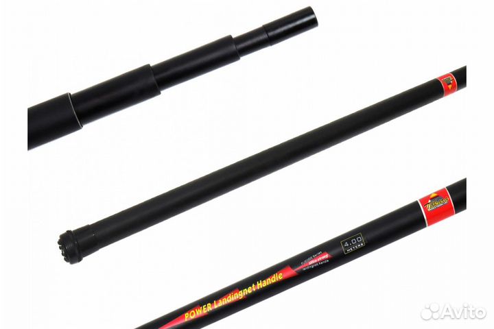 Ручка для подсачека телескопическая Takara 4 м