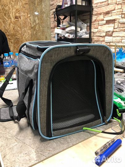 Сумка переноска для собак и кошек большая