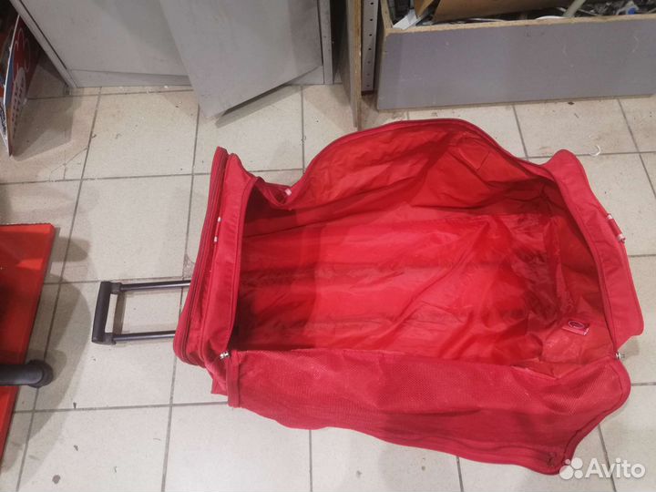 Спортивная хоккейная сумка на колёсиках Forward