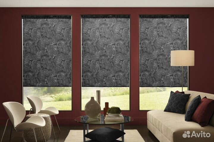 Рулонные шторы. Замер, доставка, монтаж