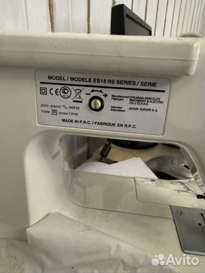 Швейная машинка toyota