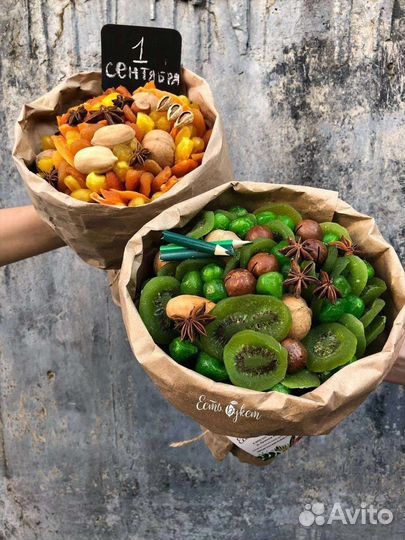 Съедобные букеты. Из сухофруктов