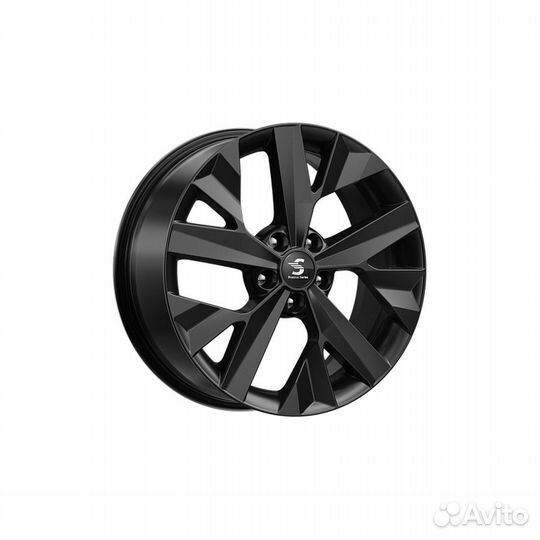 Литые диски 7.5x18 5x112 57.1 ET40 скад кр011 Fury black