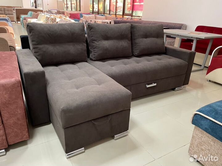 Диван «евро угол ром» 0276