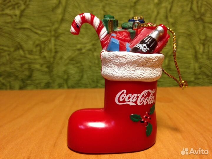 Новогодний сапожек Кока-кола