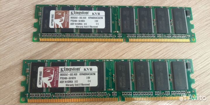 Оперативная память Kingston ddr 256 mb